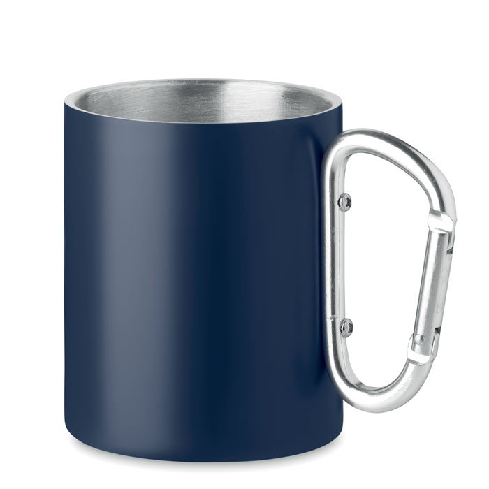 Mug camping publicitaire 300 ml TRUMBA Marine foncé